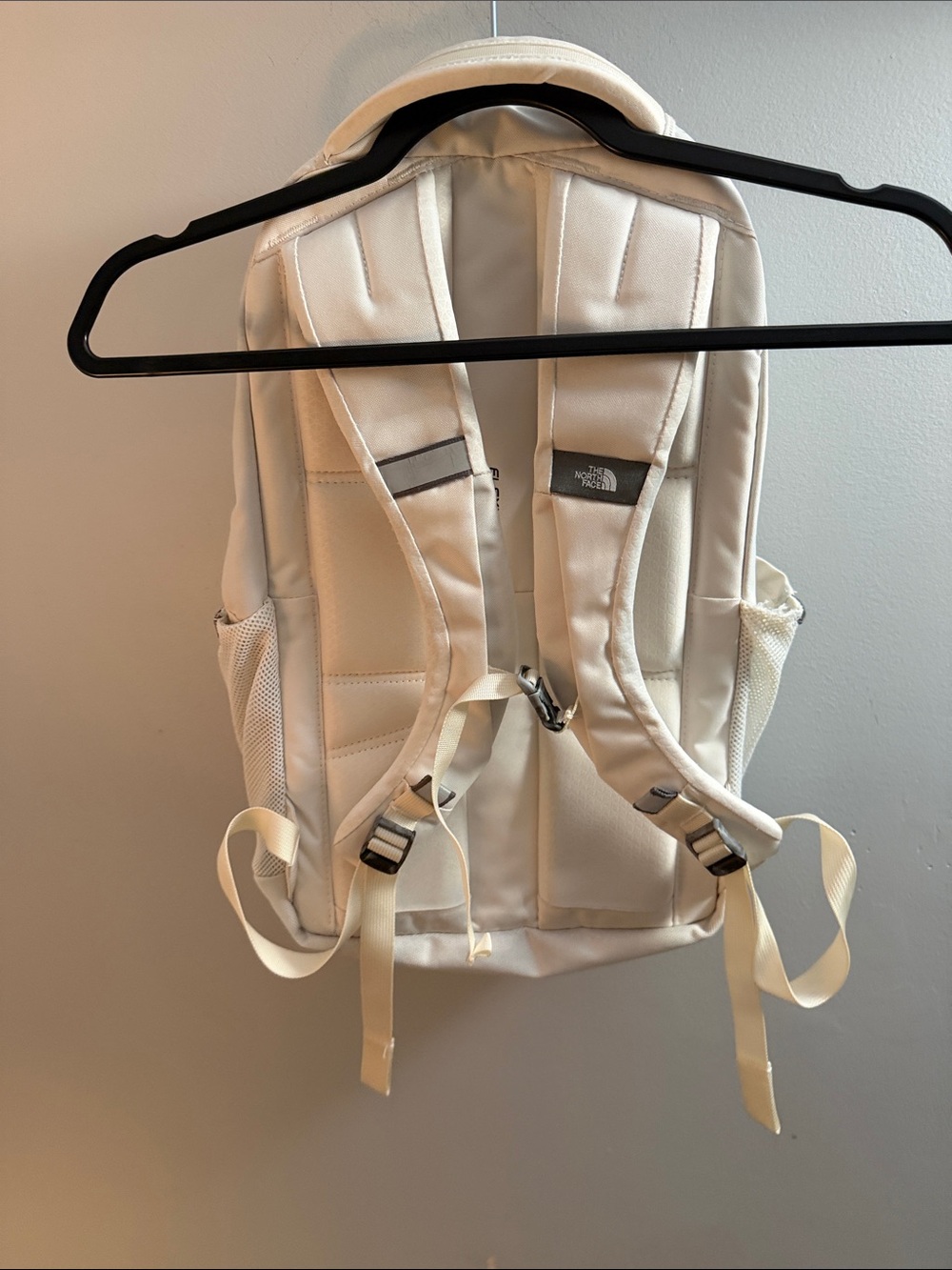The North Face Jester Luxe Backpack in Cream with Rose Gold Accents - Picture 10 of 15